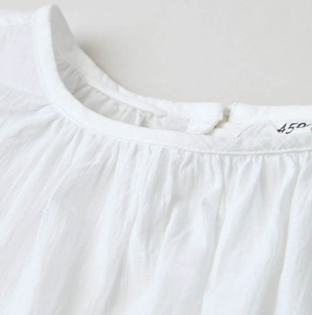 Khadi x Feather Khadi Silk Peplum Frill de T-shirt
