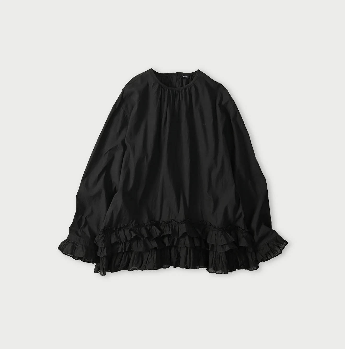 Khadi x Feather Khadi Silk Peplum Frill de T-shirt