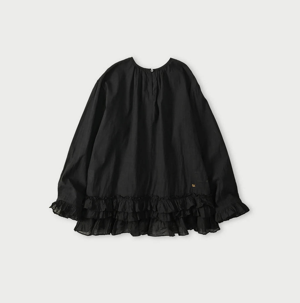 Khadi x Feather Khadi Silk Peplum Frill de T-shirt