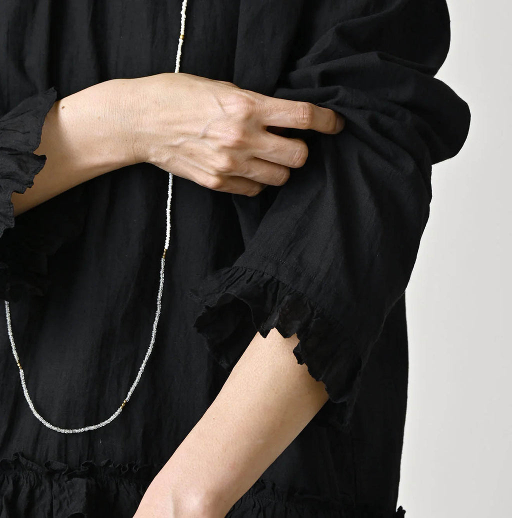 Khadi x Feather Khadi Silk Peplum Frill de T-shirt