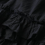 Khadi x Feather Khadi Silk Peplum Frill de T-shirt