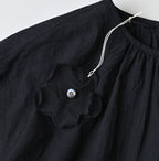 Khadi x Feather Khadi Silk Peplum Frill de T-shirt