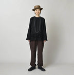 Khadi x Feather Khadi Silk Peplum Frill de T-shirt