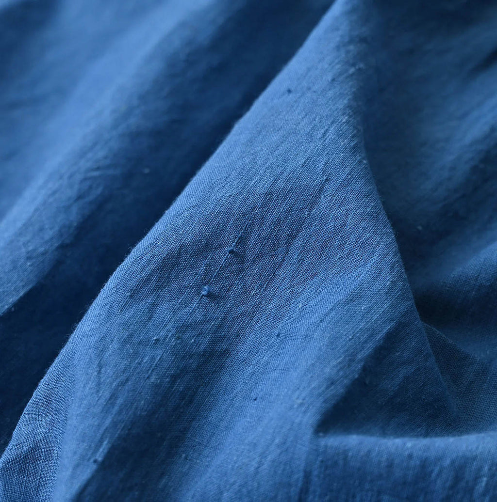 Ai Khadi x Feather Khadi Silk Peplum Frill de T-shirt