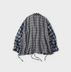 Indian Ai Flannel Mix Patchwork Frill Cache-Coeur