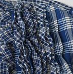 Indian Ai Flannel Mix Patchwork Frill Cache-Coeur