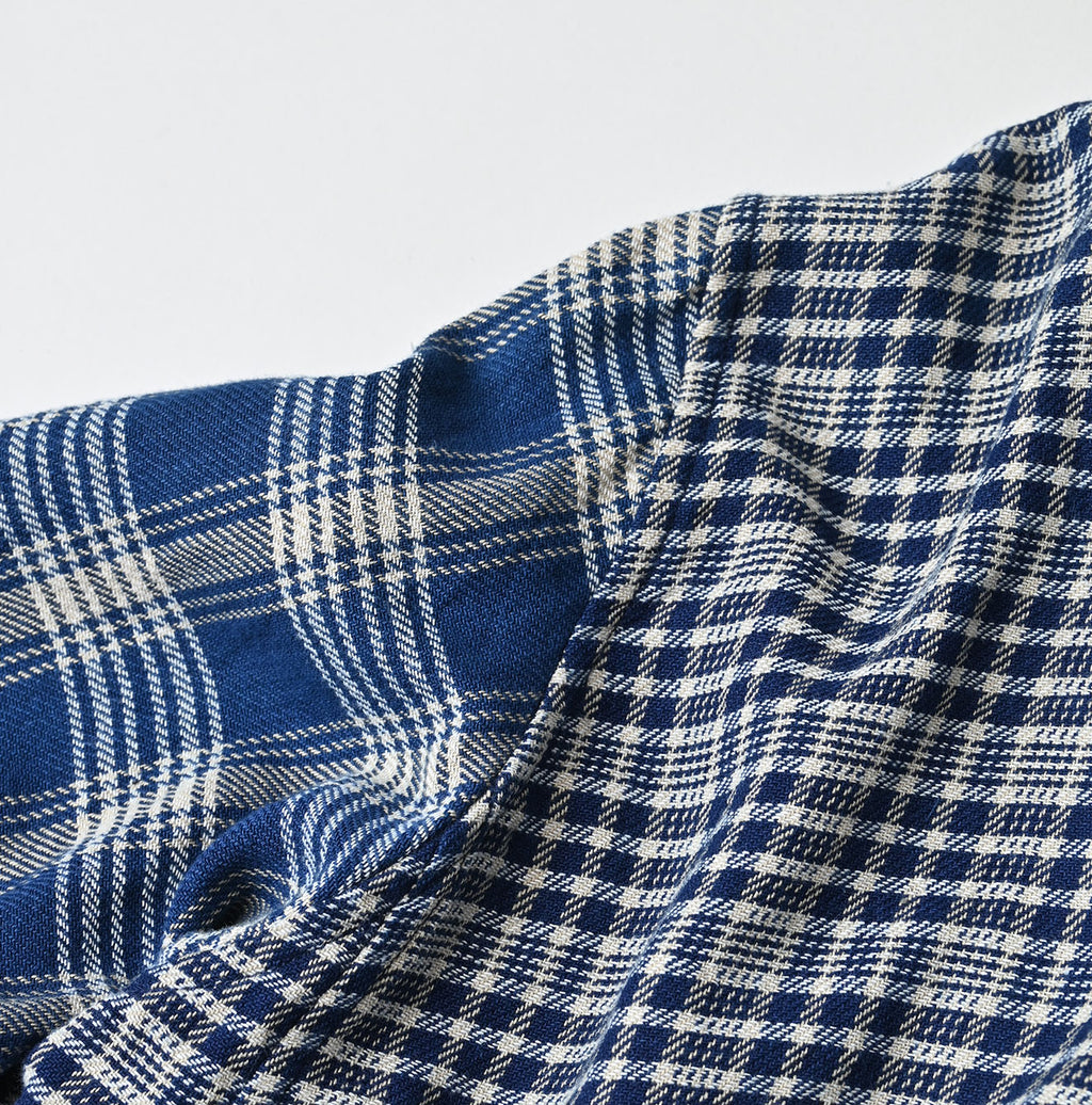 Indian Ai Flannel Mix Patchwork Frill Cache-Coeur
