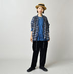 Indian Ai Flannel Mix Patchwork Frill Cache-Coeur