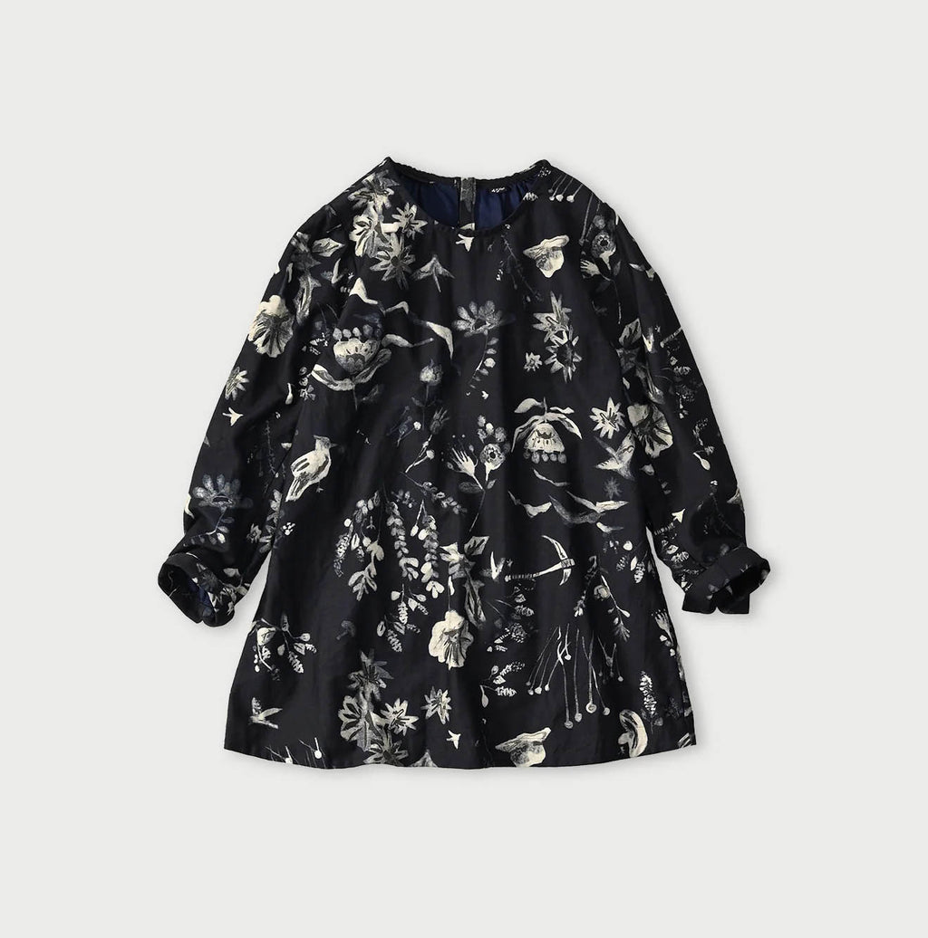 Indigo Donkey Tale Print Blouse