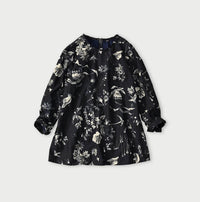 Indigo Donkey Tale Print Blouse