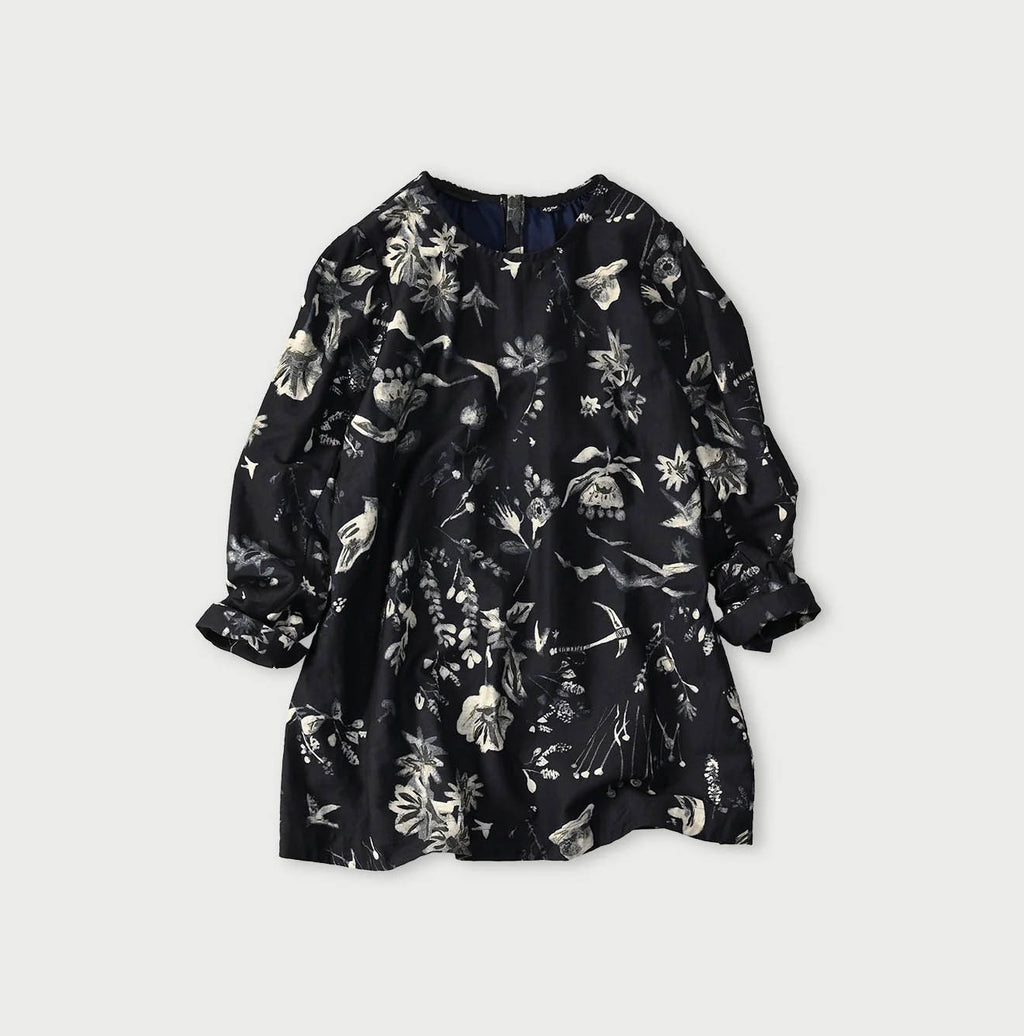 Indigo Donkey Tale Print Blouse