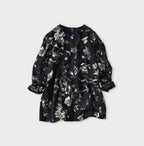 Indigo Donkey Tale Print Blouse
