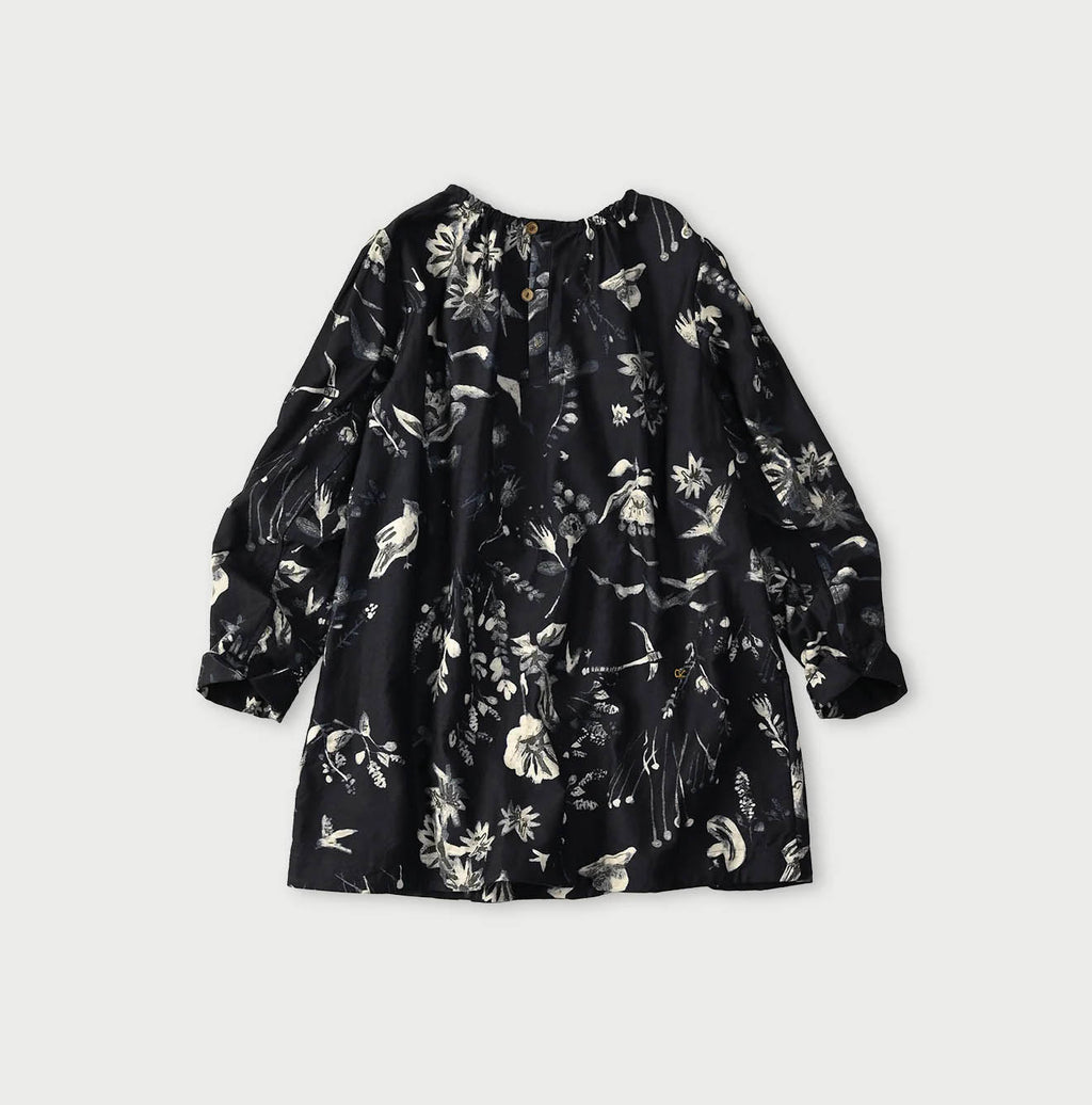 Indigo Donkey Tale Print Blouse