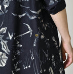 Indigo Donkey Tale Print Blouse