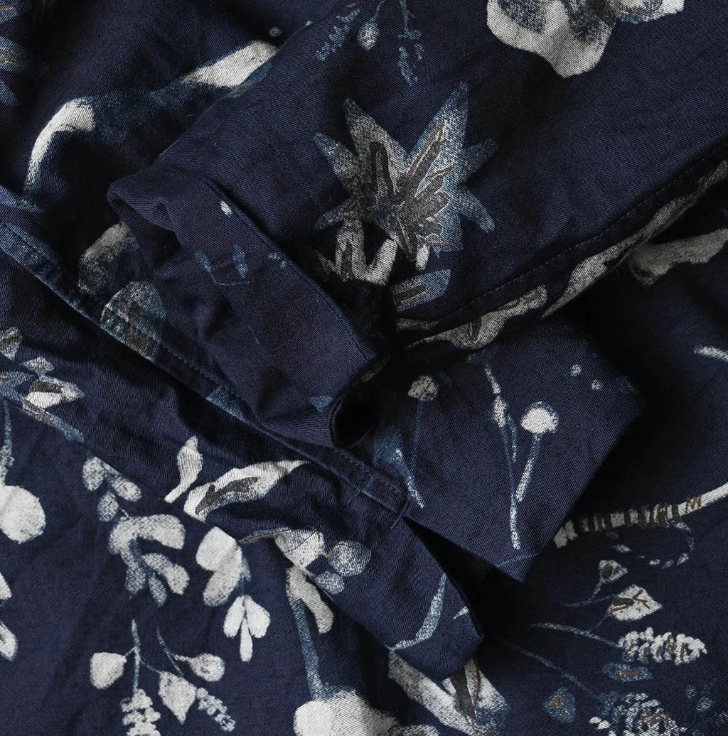 Indigo Donkey Tale Print Blouse