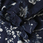 Indigo Donkey Tale Print Blouse