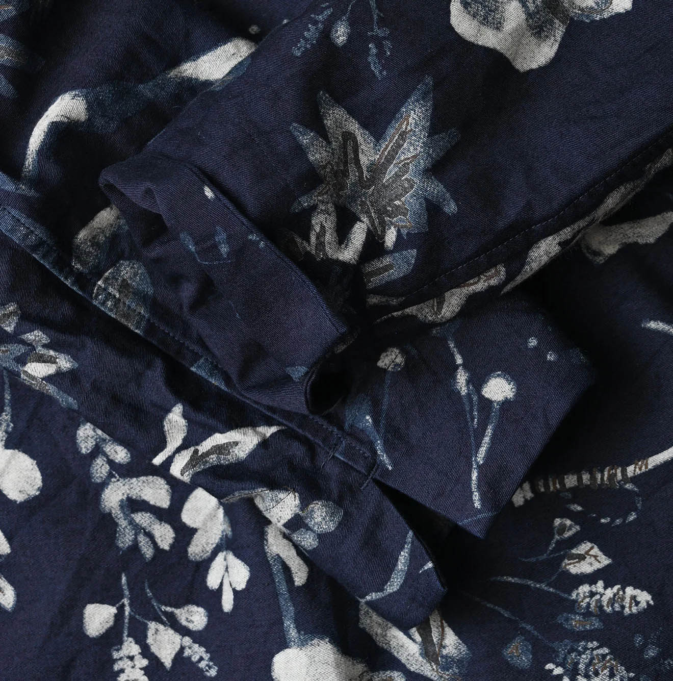 Indigo Donkey Tale Print Blouse
