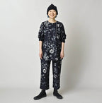 Indigo Donkey Tale Print Blouse
