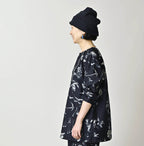 Indigo Donkey Tale Print Blouse