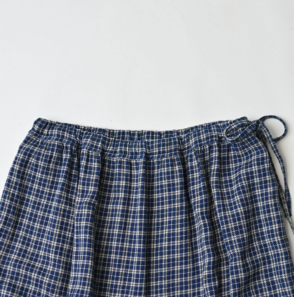 Indian Ai Flannel Mix Tiered Frill Petti Skirt