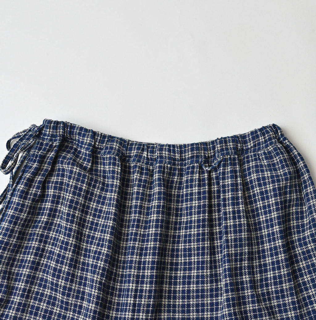 Indian Ai Flannel Mix Tiered Frill Petti Skirt