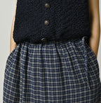 Indian Ai Flannel Mix Tiered Frill Petti Skirt