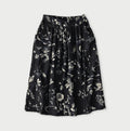 Indigo Donkey Tale Print Easy Apron Skirt