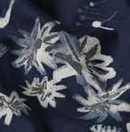 Indigo Donkey Tale Print Easy Apron Skirt