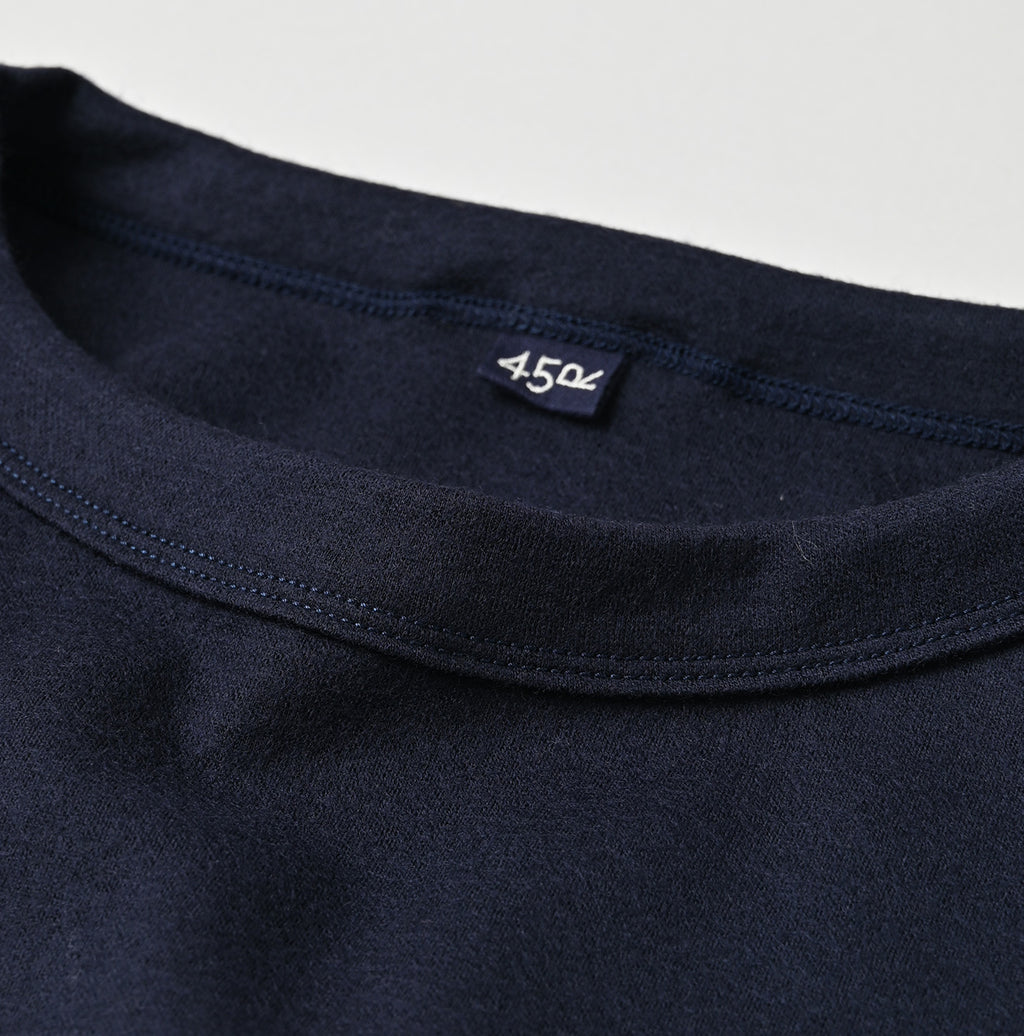 Jersey Flannel Dress Detail