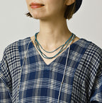 Indian Ai Flannel Mix Patchwork Dress