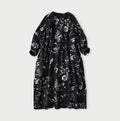 Indigo Donkey Tale Print Poyon Dress