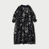 Indigo Donkey Tale Print Poyon Dress