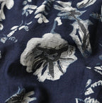 Indigo Donkey Tale Print Poyon Dress