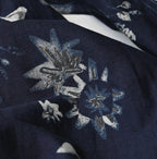 Indigo Donkey Tale Print Poyon Dress