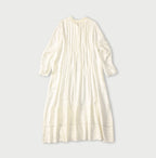 Indian Silk Pintuck Dress