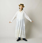 Indian Silk Pintuck Dress