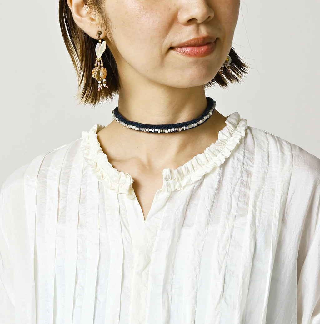 Indian Silk Pintuck Dress