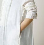 Indian Silk Pintuck Dress