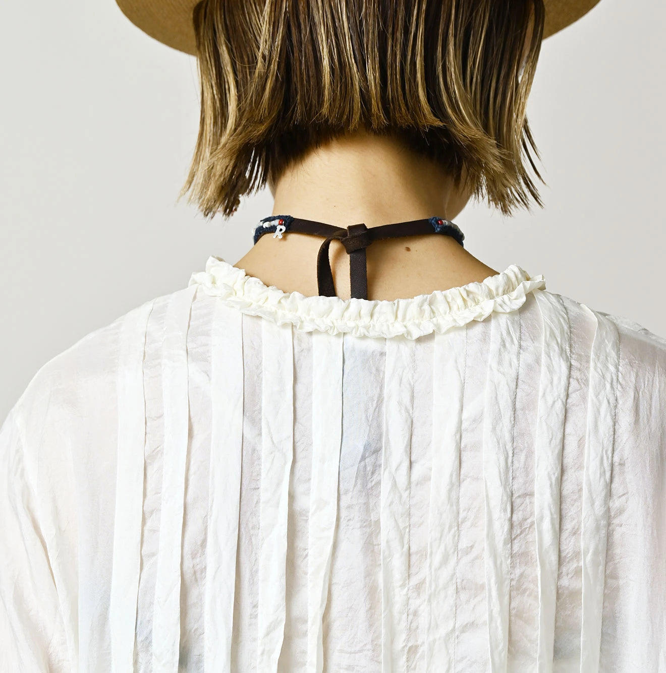 Indian Silk Pintuck Dress