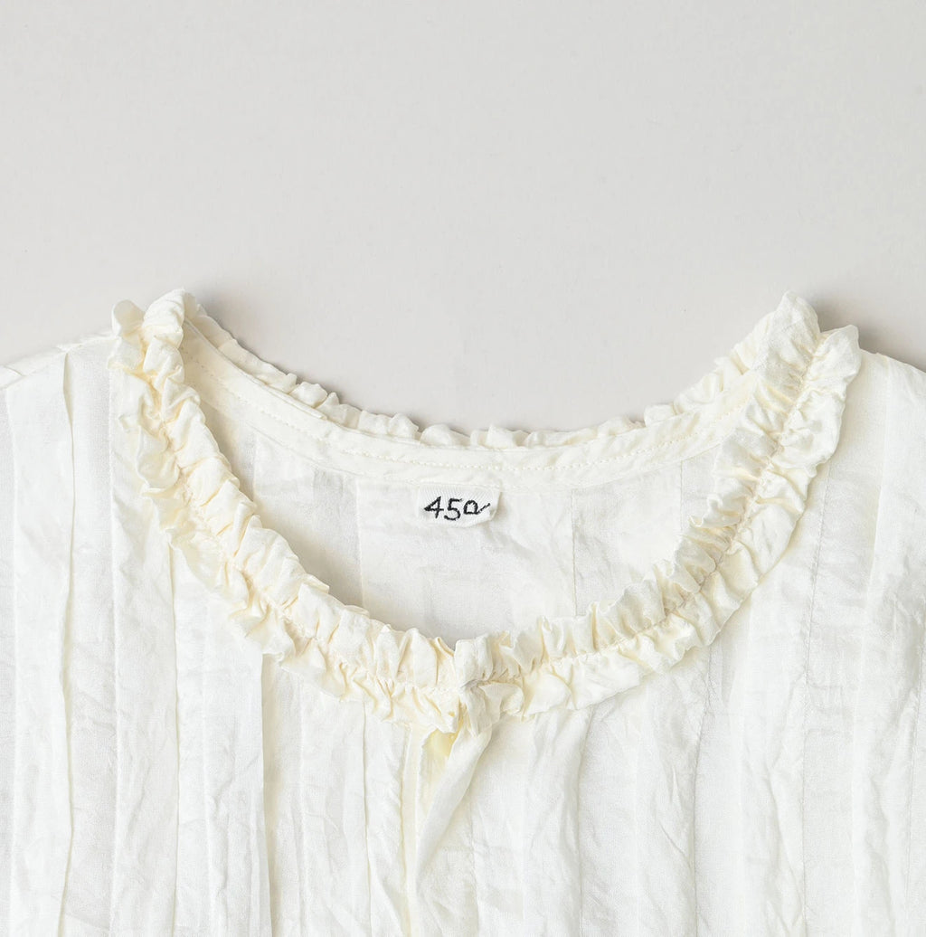 Indian Silk Pintuck Dress