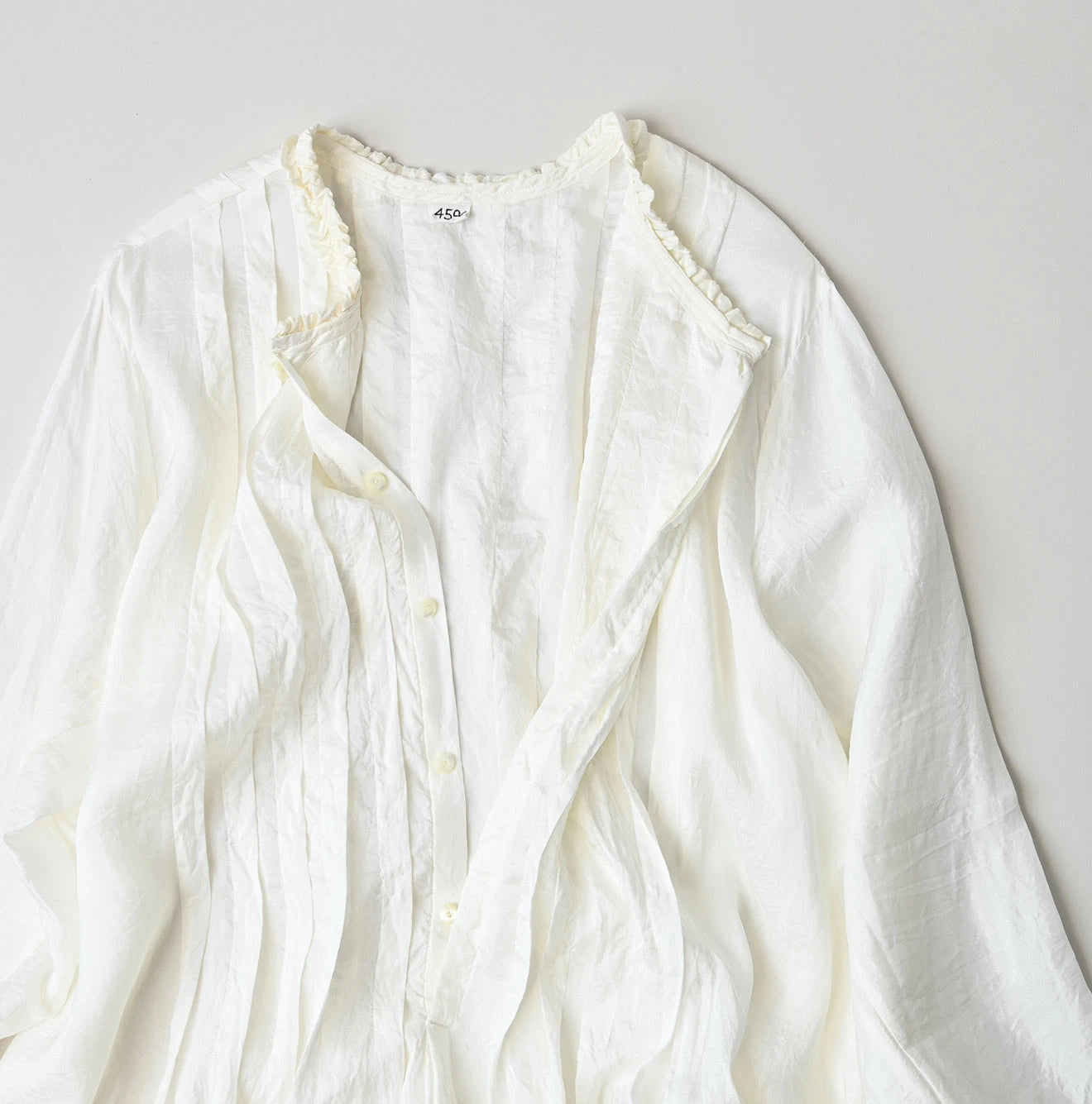 Indian Silk Pintuck Dress