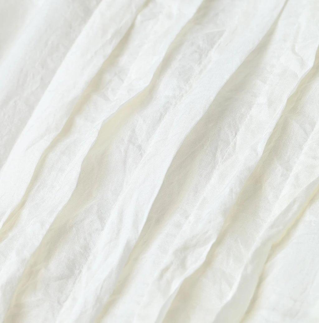 Indian Silk Pintuck Dress