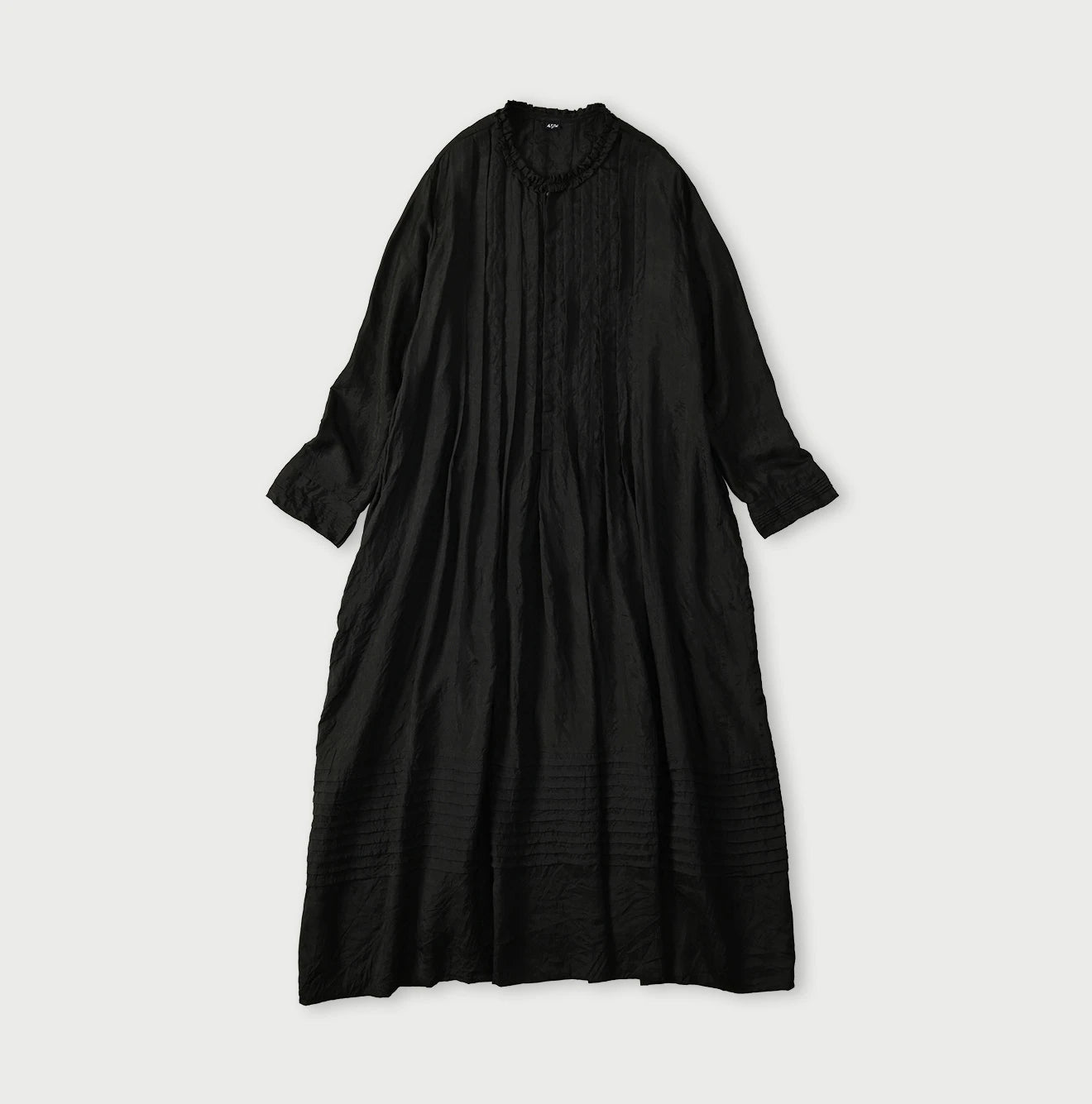 Indian Silk Pintuck Dress