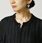 Indian Silk Pintuck Dress