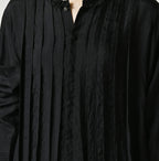 Indian Silk Pintuck Dress