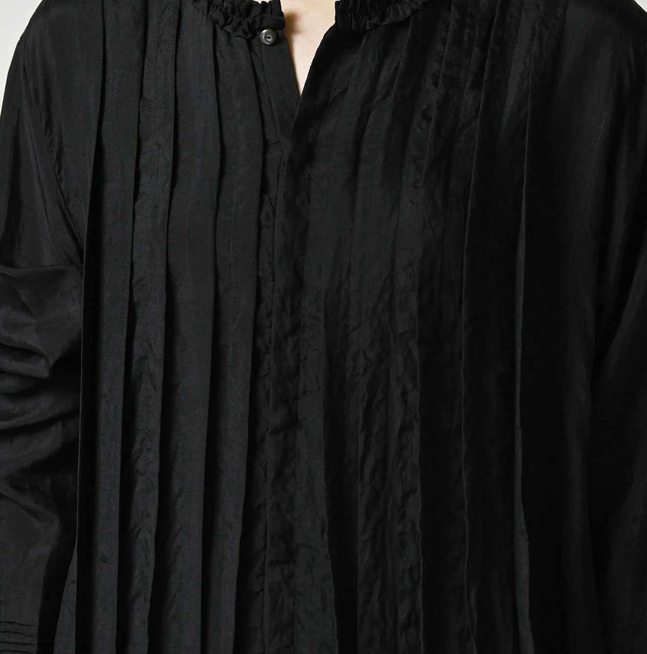 Indian Silk Pintuck Dress