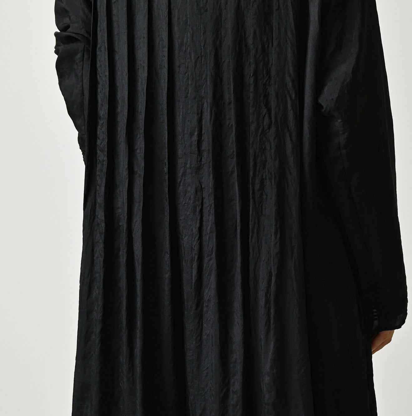 Indian Silk Pintuck Dress