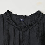 Indian Silk Pintuck Dress
