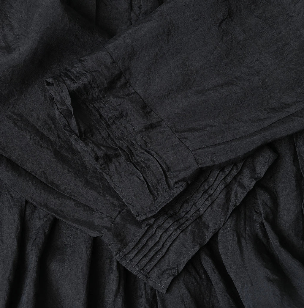 Indian Silk Pintuck Dress