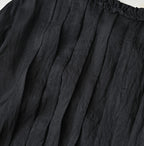 Indian Silk Pintuck Dress